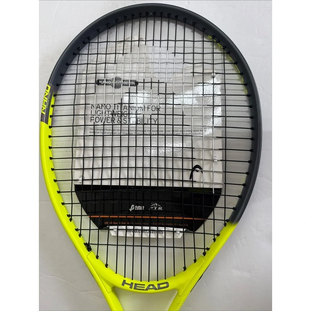 Head Tour Pro Tennis Racket 4-3/8 - 3 Grip Nano Titanium Power Comfort NEW Tags